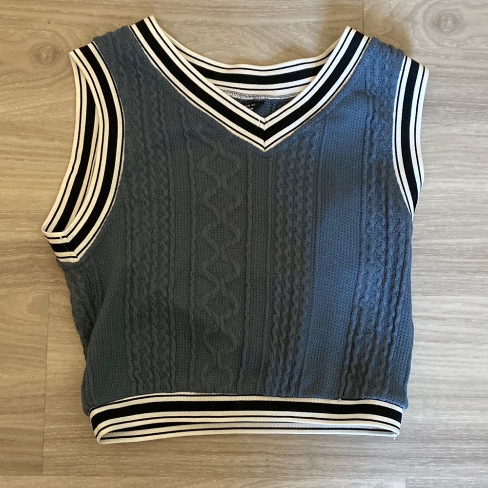 Cropped SHEIN tank/sweater